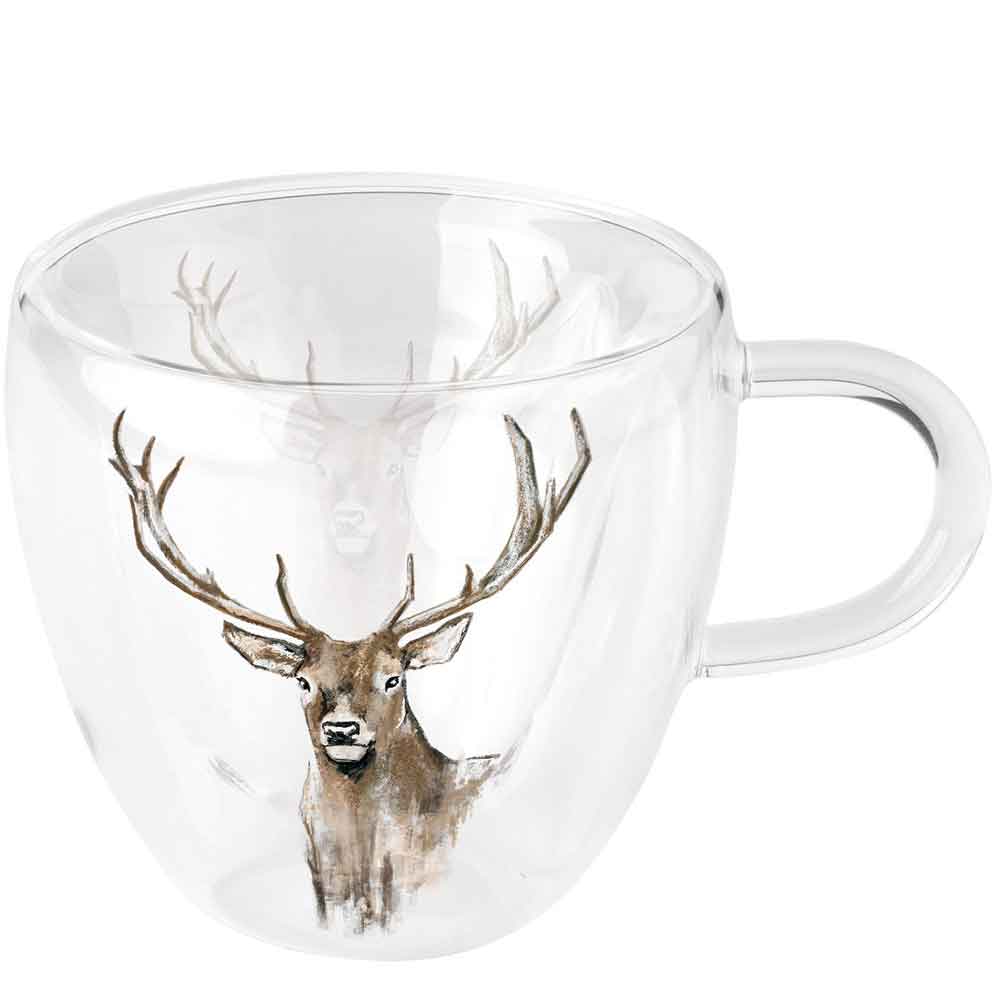 Szklanka dwuścienna termiczna Antlers