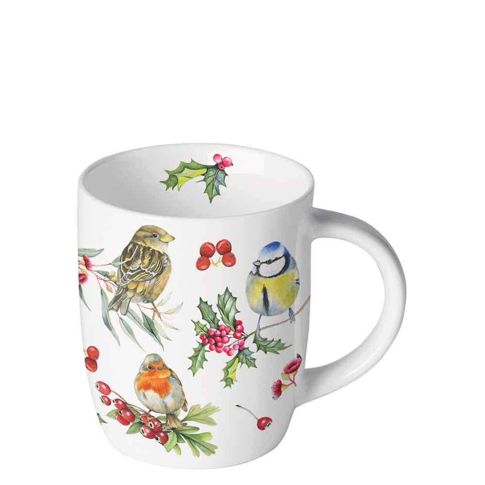 Kubek 0.2 L Birds in winter