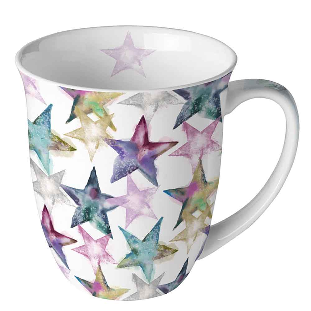 Kubek 0.4 L Watercolour stars
