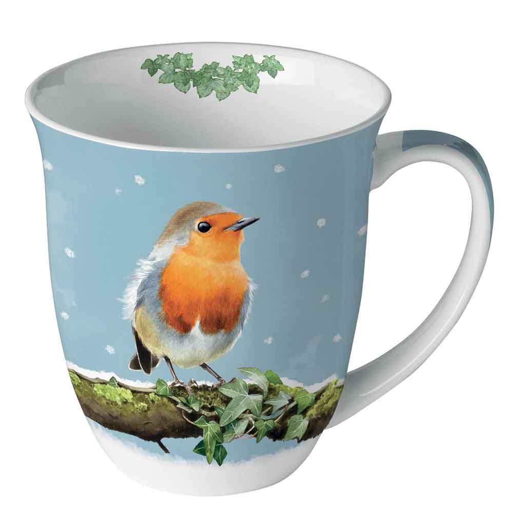 Kubek 0.4 L Robin on branch