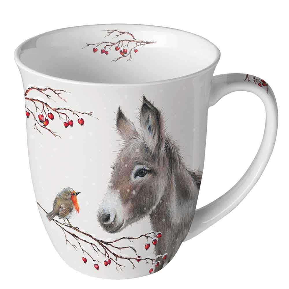 Kubek 0.4 L Donkey and robin