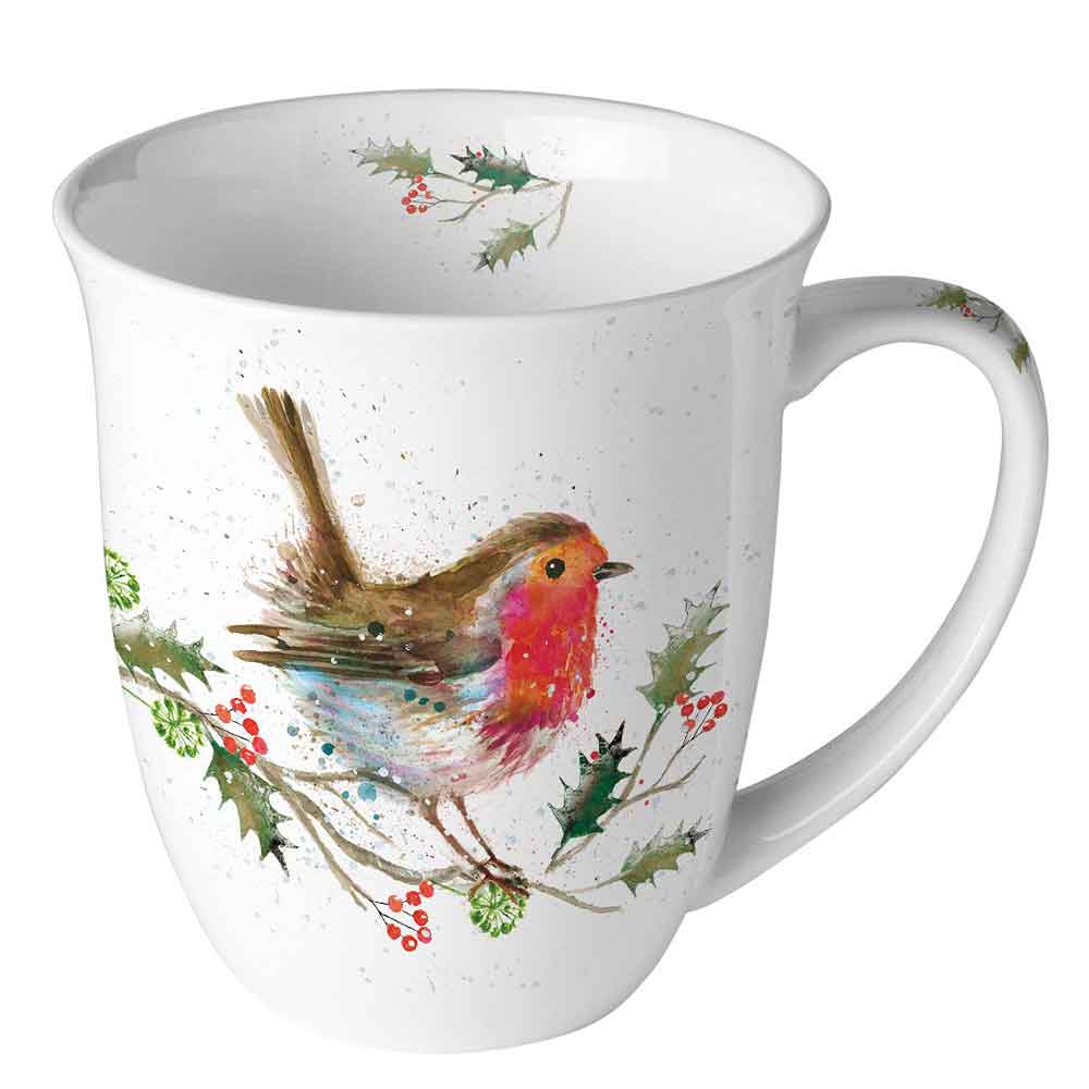 Kubek 0.4 L Winter robin