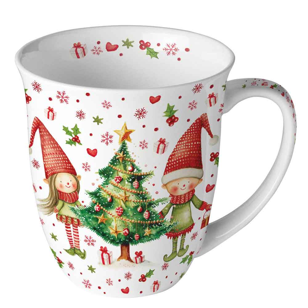 Kubek 0.4 L Elves by the tree
