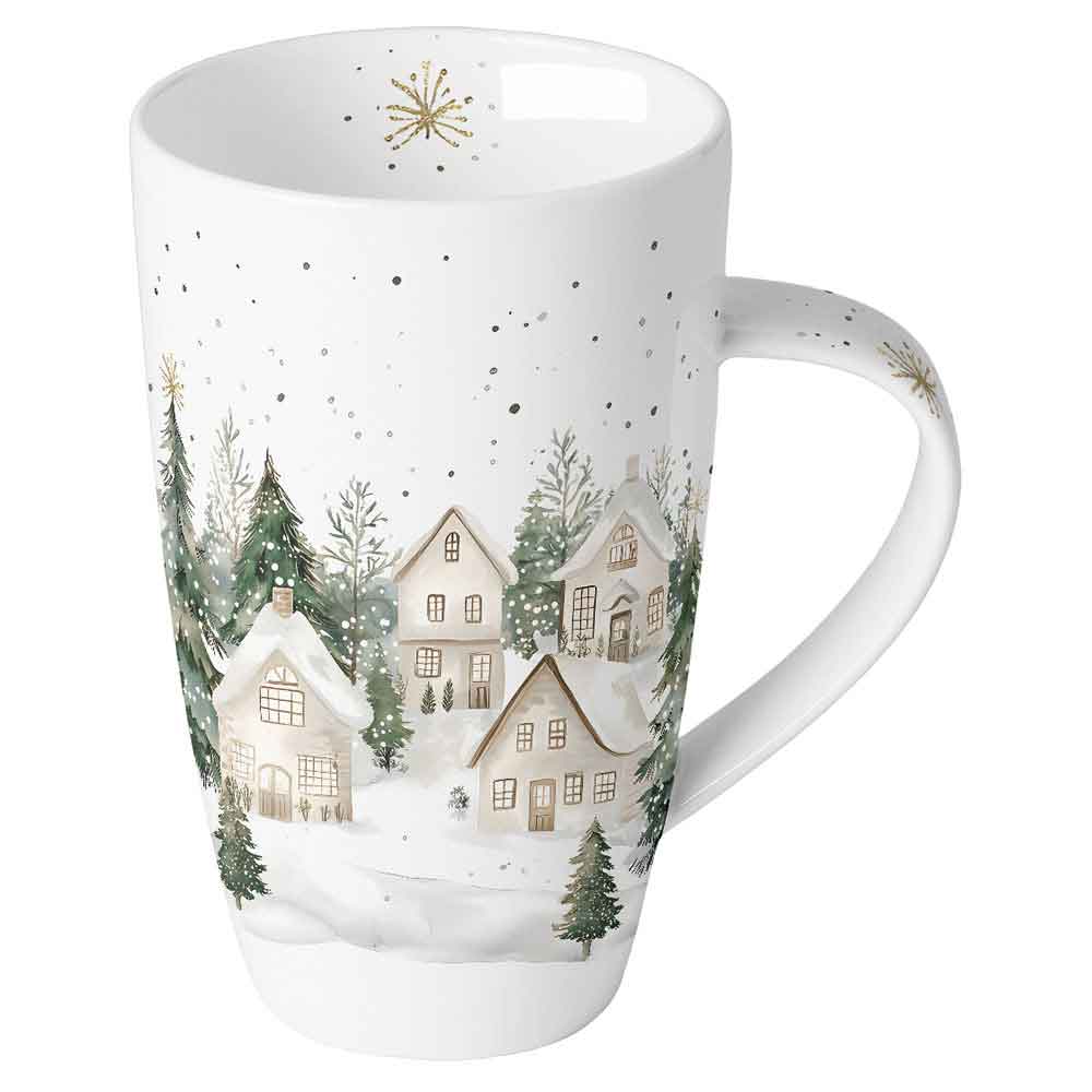 Kubek 0.6 L Snowy houses