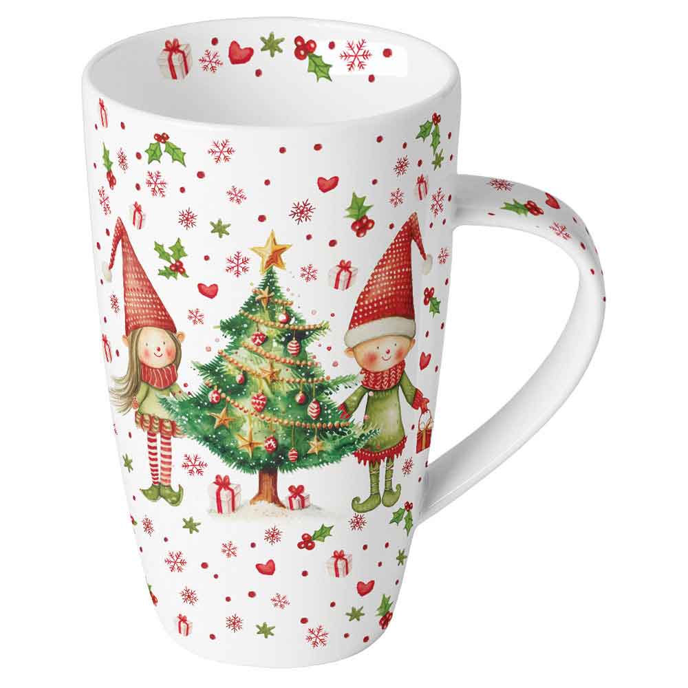 Kubek 0.6 L Elves by the tree